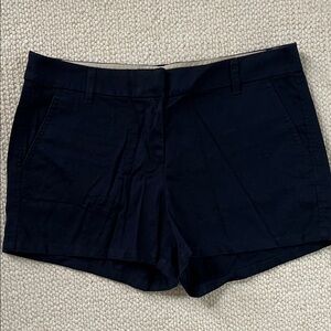 J. Crew women’s navy chino shorts